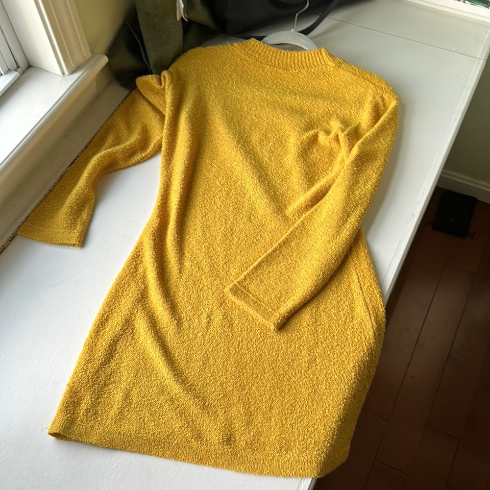 Mustard dress